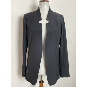 Athleta Blazer Jacket Single Breast Open Front Stretch